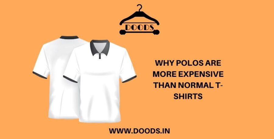 Why are Polos so Expensive compared to Round Neck t-shirts?
