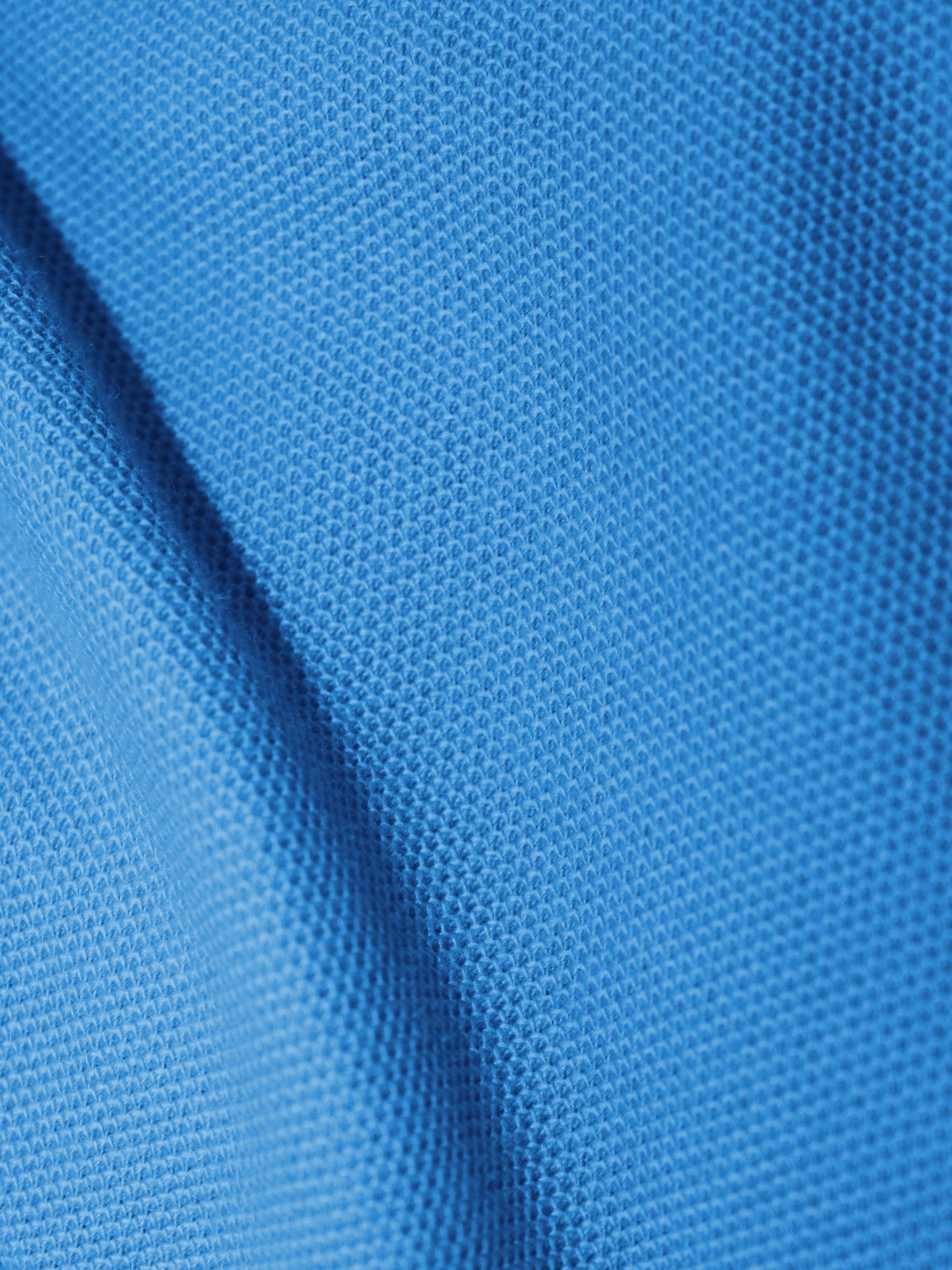 Light blue polo fabric image 1