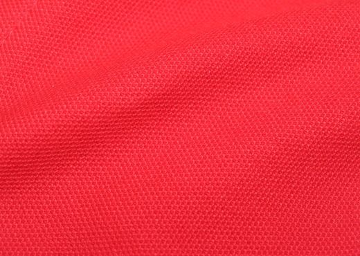 Red pique fabric