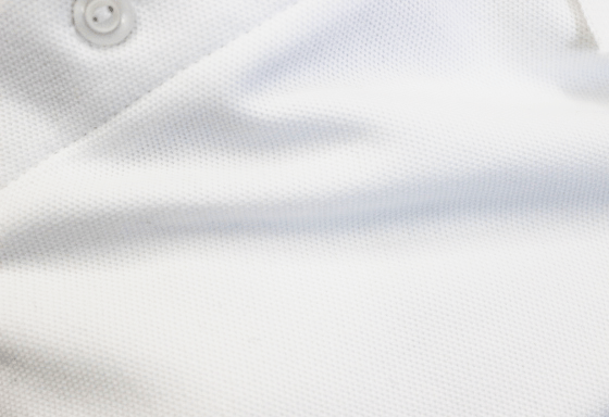 White Polo Fabric image 2