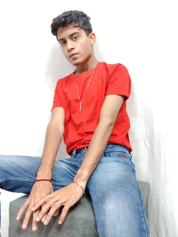 Red Round Neck T-Shirt