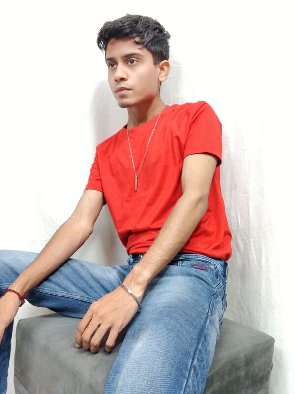 Red Round Neck T-Shirt