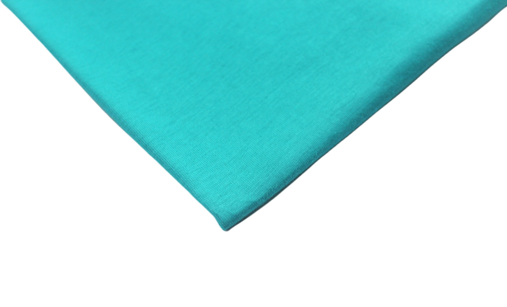 Sea green round neck fabric image