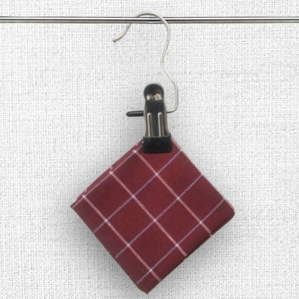Brown Geometric Pattern Handkerchief