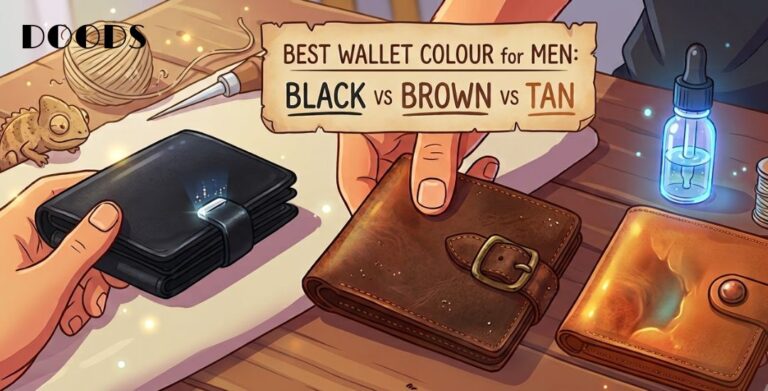Read more about the article Best Wallet Colour for Men: Black vs Brown vs Tan